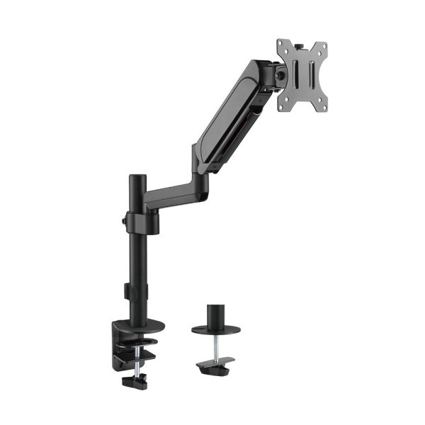 MXG PMA-12 Single Monitor PoleMounted Spring-Assisted Monitor Arm
