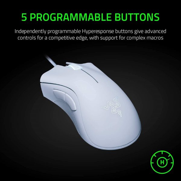 Razer DeathAdder Essential Gaming Mouse - 6400 DPI Optical Sensor - Image 4