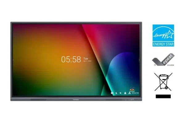 VIEWSONIC VIEWBOARD Multi-Tasking 4K INTERACTIVE DISPLAY 75” IFP7533-G - Image 3