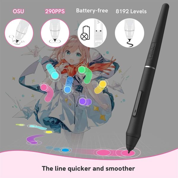 Veikk Creator Pop VK430 Pen Tablet Portable Graphics Drawing Tablet - Image 2
