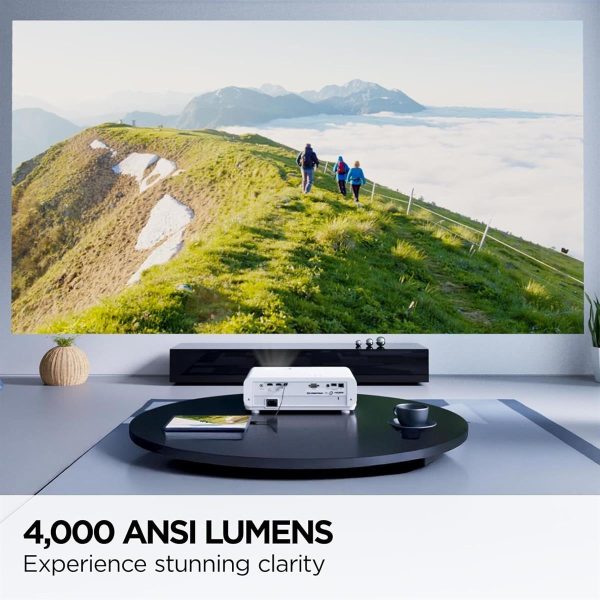 ViewSonic PX749-4K 4000-Lumen XPR UHD 4K Gaming & Home Theater DLP Projector - Image 4