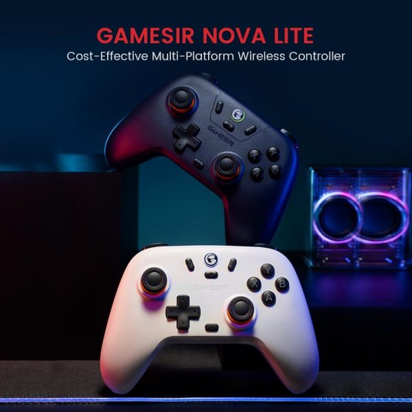 Gamesir Nova Lite Bluetooth - White & Purple - Image 2