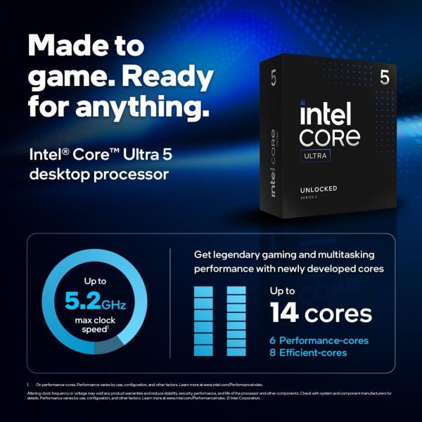 Intel Core Ultra 5 245K Desktop Processor - Image 2