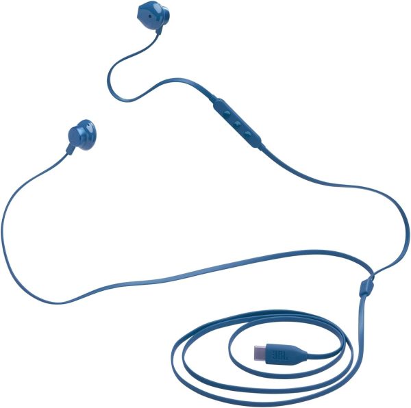 JBL Tune 305 C Hi-Res Wired Earbuds (Blue, Black & Red) - Image 6