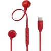 JBL Tune 305 C Hi-Res Wired Earbuds Red