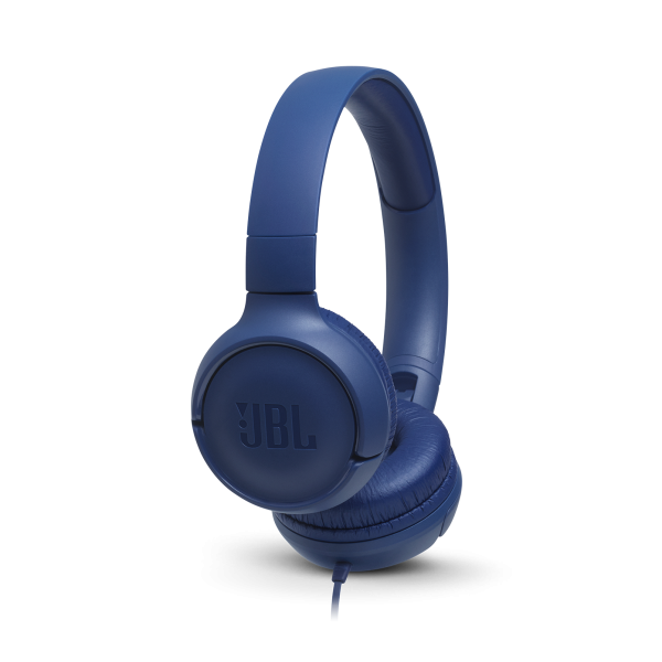 JBL Tune 500 Blue Wired Headphone