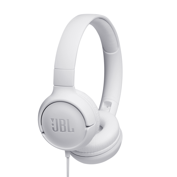 JBL Tune 500 White Wired Headphone