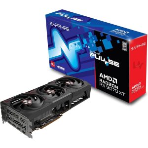 Sapphire Pulse AMD Radeon RX 9070 Gaming Graphics Card with 16GB 1