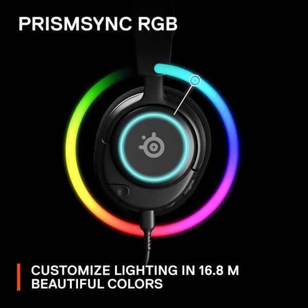 SteelSeries Arctis Nova 3 RGB Lightweight Gaming Headset - Image 4