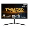 Twisted Minds 27”, TM27QHD165IPS Flat ,QHD ,165Hz ,Fast IPS, 0.5MS, HDMI2.1 , HDR Gaming Monitor