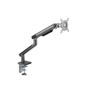 Twisted Minds Single Premium Slim Spring-Assisted Monitor Arm - Grey