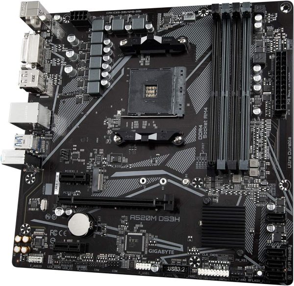 GIGABYTE MB AMD A520M DS3H DDR4 - Image 3
