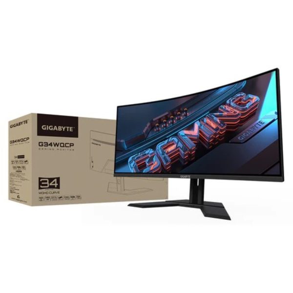 Gigabyte G34WQCP 34″ WQHD (3440×1440) 180Hz 1ms (MPRT) VA Curved Gaming Monitor - Image 6