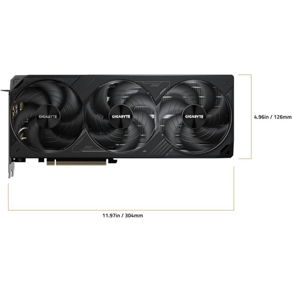 Gigabyte GeForce RTX 5070 Ti Windforce OC SFF 16G Graphics Card, 16GB 256-bit GDDR7, PCIe 5.0, WINDFORCE Cooling System Video Card - Image 6