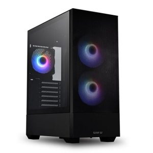 Lian Li LANCOOL 205 Case – White & Mesh Black