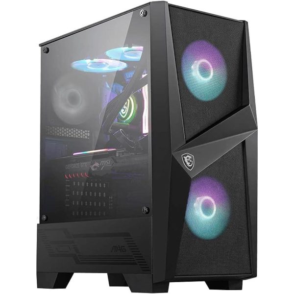 MSI MAG Forge 100R Mid Tower Gaming Computer Case