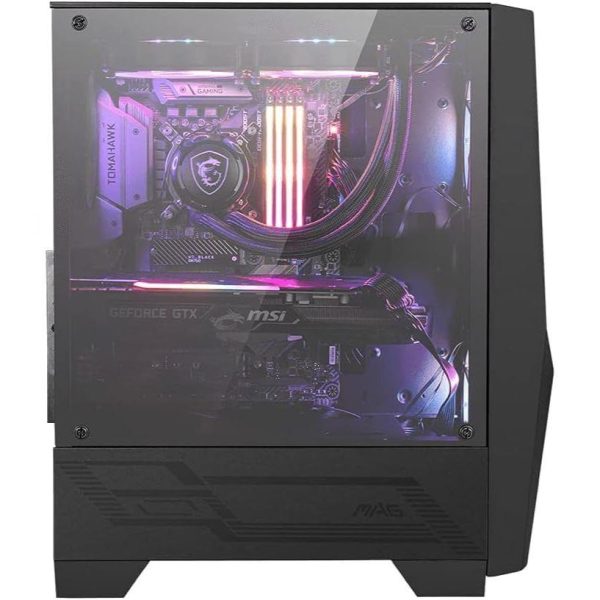 MSI MAG Forge 100R Mid Tower Gaming Computer Case - Image 2