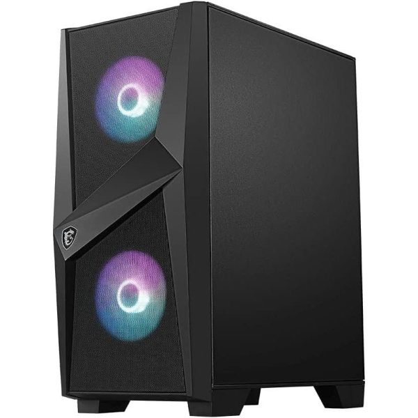 MSI MAG Forge 100R Mid Tower Gaming Computer Case - Image 3