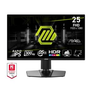 MSI MAG G255PXF 24.5″ 1080p 300Hz 0.5ms IPS Gaming Monitor