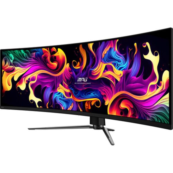 MSI MPG 491CQPX QD-OLED 49″ 1440p HDR 240 Hz Curved Ultrawide Gaming Monitor - Image 2