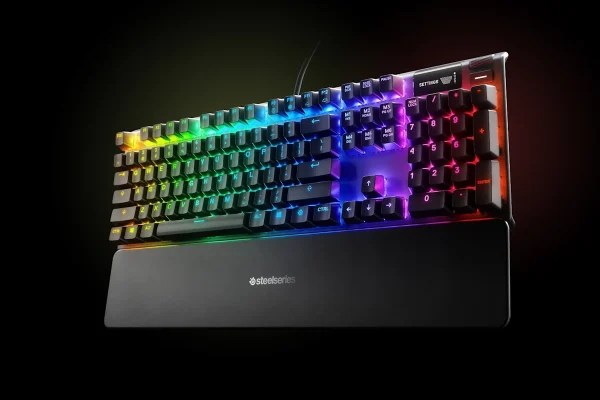SteelSeries Apex 7 Compact Mechanical Gaming Keyboard - Cherry MX Red (Linear)