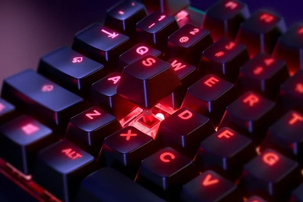 SteelSeries Apex 7 Compact Mechanical Gaming Keyboard - Cherry MX Red (Linear) - Image 2