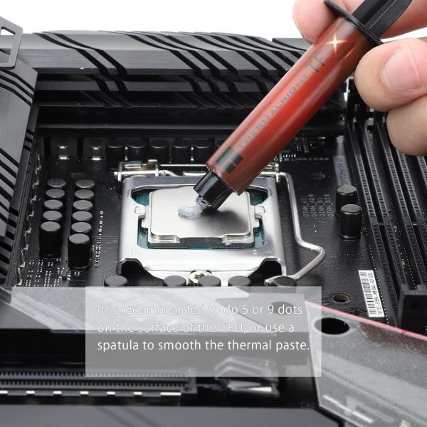 Thermalright TFX 2g Thermal Grease, Heat Sink Compound, 14.3W/m.k, 2 Grams, Graphic Card, CPU, Laptop - Image 3