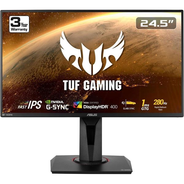 VG259QM (IPS Panel, Res: 1920X1080, 280Hz, 1ms GTG, G-Sync)