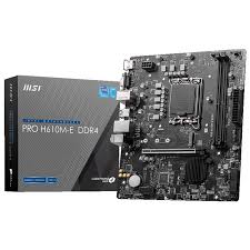 MSI PRO H610M-E D5