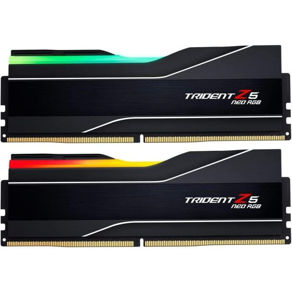 32GB (16x2) KIT 6000mhz TRIDENT Z5 NEO (AMD) RGB BLACK - Image 3