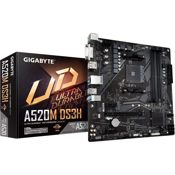GIGABYTE MB AMD A520M DS3H DDR4