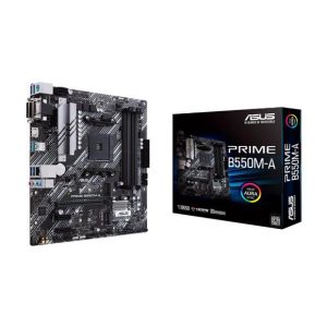 ASUS Prime B550M-A AMD AM4 (3rd Gen Ryzen) microATX Commercial Motherboard