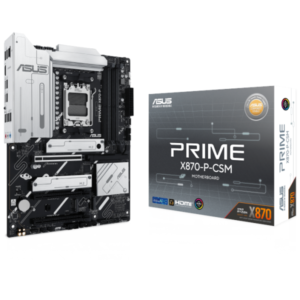 Asus Prime X870-P-CSM DDR5 AMD AM5 ATX Motherboard