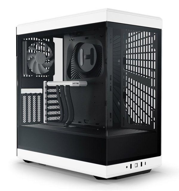 HYTE Y40 Mainstream Vertical GPU Case ATX Mid Tower Gaming Case Panda