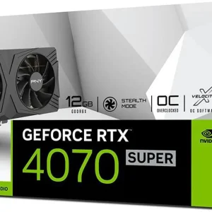 PNY GeForce RTX 4070 SUPER 12GB VERTO Overclocked Dual Fan