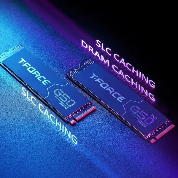 TEAMGROUP T-Force G50 1TB SLC Caching 3D TLC NAND NVMe InnoGrit PCIe Gen4x4 M.2 2280 Gaming SSD - Image 4