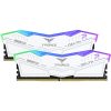 Team Group 32GB T-FORCE DELTA RGB DDR5 6400 MHz UDIMM Memory Kit (2 x 16GB, White)