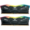 Team Group 64GB T-FORCE DELTA RGB DDR5 6400 MHz UDIMM Memory Kit (2 x 32GB, Black & White)