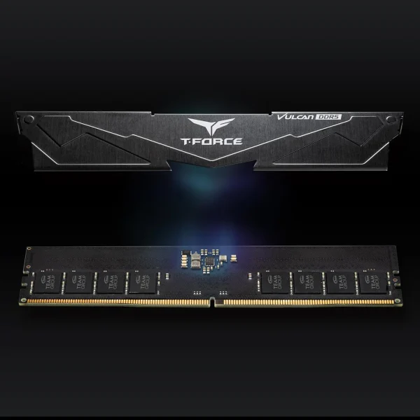TeamGroup T-Force Vulcan DDR5 32GB (2x16GB) 6000MHz Desktop Memory Ram (Black & Red) - Image 3