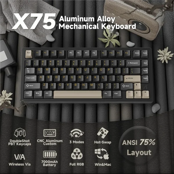 X75 - Aluminium Black - Image 2