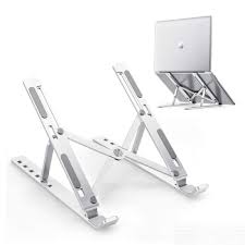 Foldable Desktop Laptop Stand Sliver