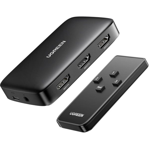 UGREEN HDMI Switcher 3 In 1 Out 4K@30HZ