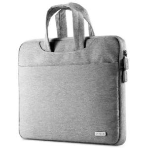 Laptop Sleeve Case (Nubuck leather & Velvet) 14“-14.9”