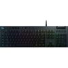 Logitech G813 Lightsync RGB Ultrathin Mechanical Gaming Keyboard – Linear Red Switch