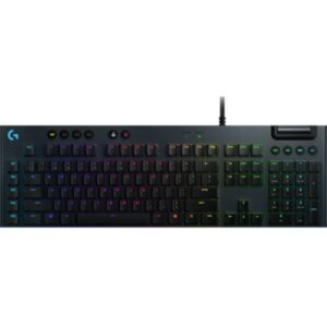 Logitech G813 Lightsync RGB Ultrathin Mechanical Gaming Keyboard – Linear Red Switch