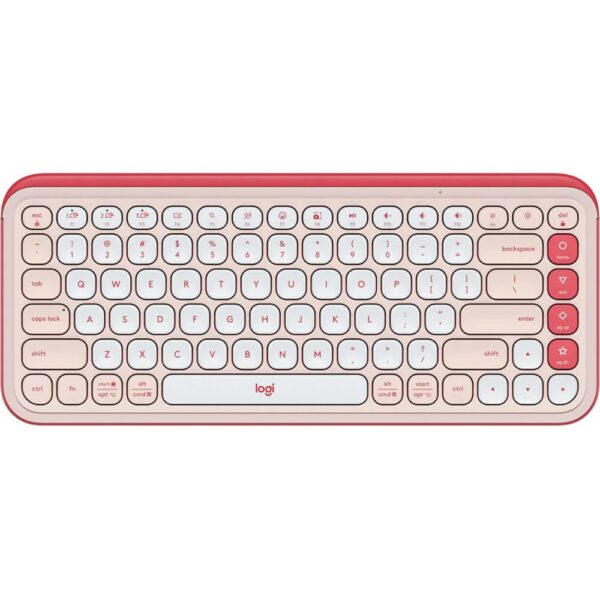 Logitech POP ICON KEYS Compact Wireless Keyboard Rose