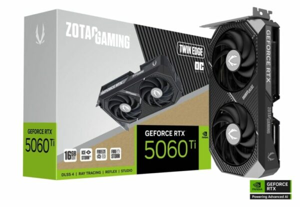 ZOTAC RTX 5060Ti 16GB TWIN EDGE OC EDITION