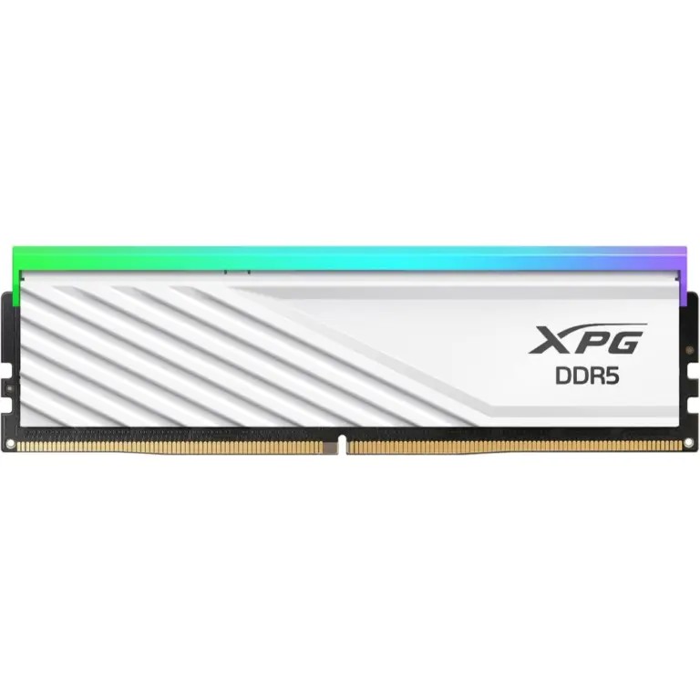 XPG Lancer Blade RGB DDR5 6000MHz CL30 64GB (2x32GB) PC5-48000 RAM 288-Pins UDIMM Desktop Memory Kit White Heatsink - Image 2