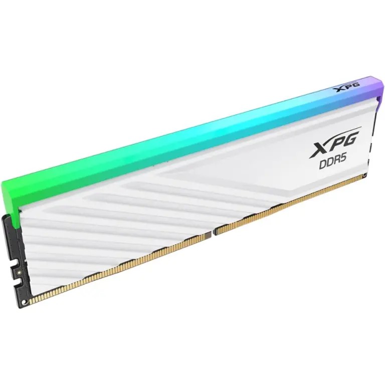 XPG Lancer Blade RGB DDR5 6000MHz CL30 64GB (2x32GB) PC5-48000 RAM 288-Pins UDIMM Desktop Memory Kit White Heatsink - Image 3