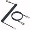 ATTACK SHARK C01 Coiled Cable Black